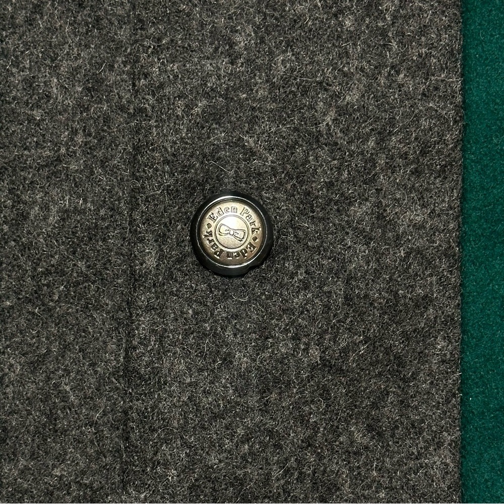 Eden Park Wool-Blend Heritage Kick-Off 1987 Button Up Vest Waistcoat, Mens Large - Picture 7 of 12